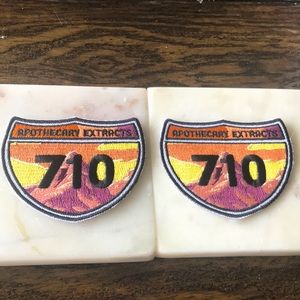 Two Apothecary Extracts Patches